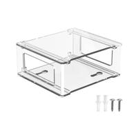 Support Vertical Pour Beelink S12 Pro Mini Support Vertical De Bureau Pc N100 Base De Rangement Hôte Support Acrylique Transparent Accessoires.Transparent.