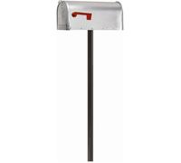 Support vertical pour boîte aux lettres - Arregui - E2112 - Acier - Noir - 144 cm