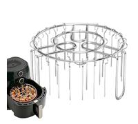 Support Vertical Pour Brochettes De Friteuse À Air - 49 Grill Vertical En Acier Inoxydable,Support De Brochettes À Rôtir Air Fryer,Pour cuisine feu de camp bœuf poulet poisson viande saucisse barbecue