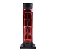 Support vertical pour canne à pêche - Hauteur réglable - Système de rangement - Pour boîte à pêche, bateau, équipement marin (rouge)
