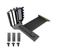 Support vertical pour carte graphique PCI-E X16 + câble d'extension GEN4/3 PCIE 16X 25 cm