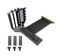 Support vertical pour carte graphique PCI-E X16 + câble d'extension GEN4/3 PCIE 16X 25 cm