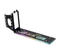 Support vertical pour carte graphique PCI Slots Support d'installation verticale Béquille/Base ATXcase Châssis pour GPU avec LED 5 V