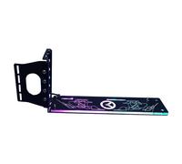 Support vertical pour GPU PCI-E avec LED 5 V 3 broches 12 V 4 broches pour béquille verticale/support de base pour carte graphique GPU Support vertical