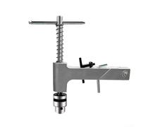 Support vertical pour machine à tarauder avec bras de sonde oscillant à cliquet pour une meilleure portée et stabilité lors des tâches manuelles pour tarauder