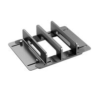 Support vertical pour ordinateur portable, support réglable en aluminium pour une gestion efficace de l'espace et un design élégant