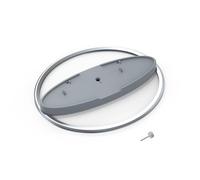 Support vertical pour PS5 PRO/PS5 Slim/pour consoles PS5, pour PS5 Console Disc et Digital Editions Support universel vertical et rond pour station d'accueil de bureau (Gris)