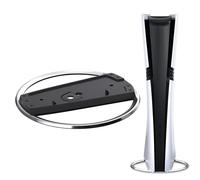 Support Vertical PS5 Pro, Base Para pour PS5/Slim, supports de Console verticaux noirs avec coussinets antidérapants, support de Console peu encombrant Blanc