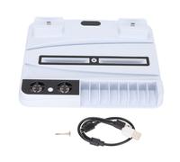 Support vertical PS5, système de refroidissement par ventilateur turbo avec station de charge pour manettes PS5Disc Digital Console, organisateur