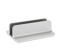 Support vertical réglable en alliage d'aluminium pour ordinateur portable - Support universel pour ordinateur portable - Économie d'espace - Compatible avec MacBook Pro/Air, iPad, tablette, PC