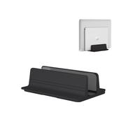 Support vertical réglable noir pour ordinateur portable