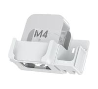 Support VESA pour Mac mini M4/M4 Pro 2024, support d'écran avec support de rangement, support mural compatible avec Mac mini M4