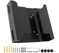 Support VESA pour PC Dell Micro - Mural/Sous Table pour OptiPlex Micro Form Factor - Boîtier Mini PC pour 7010 7050 7040 7090 3000 3050 9020 et Plus avec Serre-Câbles