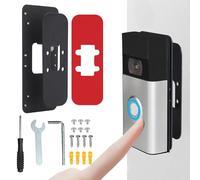 Support vidéo antivol | Support réglable en d'aluminium | Support de montage stable, support de capteur non bloquant, support sans perçage pour porte, maison, location, lieu de travail