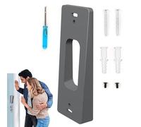 Support vidéo de sonnette : support antivol de montage, 40 G de sécurité de la base de sécurité | Support de caméra compatible support, fixation de sonnette d'anneau accessoire mural résistant