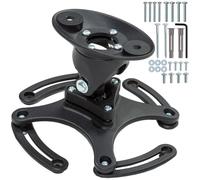 SUPPORT VIDEOPROJECTEUR - TECTAKE - Support plafond universel pour vidéoprojecteurs - Aluminium - Noir