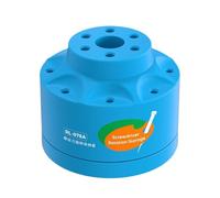 Support vis rotatif, organisateur d'outils 360 degrés, boîte rangement 3,03x2,44x1,77 pouces avec conception portable, supporte à outils en ABS robuste, support de tournevis avec construction compacte