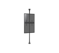 Support sol-plafond pour écran TV 55'' - 75'' - Version portrait
