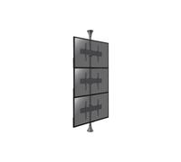 support vitrine 032-1003K1 pour 3 écrans TV 32'' - 75''