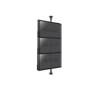 Support sol-plafond pour 6 écrans TV back to back 32'' - 75''