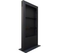 support vitrine KIMEX 161-5500V Structure totem écran 55 Noir G