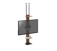 Support TV sol-plafond écran 32"-65" - Hauteur réglable 200-260cm