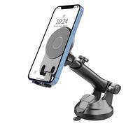 Support Voiture 2-en-1 MagSafe Fixation Pare-brise et Grilles de Ventilation Noir