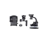 Akashi Support voiture Altadif ALTCAR3IN1BLK 3-en-1 pour smartphone 6,9" Noir
