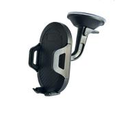 Support Voiture Ajustable 2 en 1 sur Pare-brise + Ventilation Noir WOW