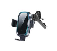 Chargeur sans fil voiture MagSafe 15W Qi Support Ventilation Noir + Garantie à vie Force Power Lite