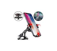 Baseus Support voiture Osculum Gravity – Ventouse, mâchoires automatiques, rotation 360° – Noir