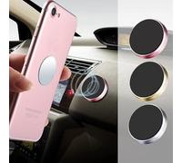 Support Voiture Collant Plat Magnetique pour OnePlus 9" Smartphone Aimant Universel (Argent)