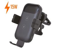 Support Voiture Induction pour Crosscall Stellar M6E M6 X5, Core S5 Z5 X5 S4 M5 X4, Action X5 15W Sans Fil sur Grille