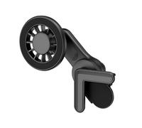 Support Voiture - LINQ - Magnétique Rotatif - Compatible Tesla - 360° - Smartphone Noir