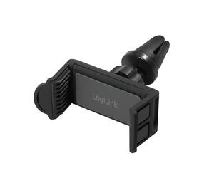 Support voiture LogiLink AA0113 passif pour smartphone fixation tableau de bord ou grille ventilation noir