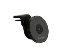 Muvit Support Voiture Magnétique Chargeur MagSafe 15W avec Câble USB-C Noir