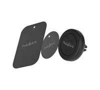 Support Voiture Magnétique Grille d'Aération pour Smartphone, Ruban Adhésif