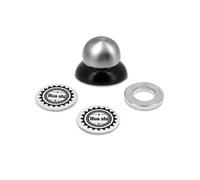 Support voiture magnétique Orientable à 360° pour smartphones Noir