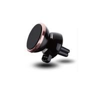 Support voiture magnetique pour iphone 11, 11 pro & 11 pro max avec aimant ventilateur universel 360 rotatif (rose pale)