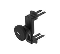 Support Voiture MagSafe 15W Fixation Grille d'aération Ronde Noir