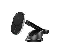 Bigben Connected Support voiture MagSafe - Charge sans fil 15W, bras ajustable, noir