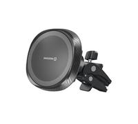 Support Voiture MagSafe Fixation Grille de Ventilation Design Compact Noir