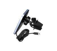Support Voiture MagSafe pour iPhone Charge Rapide 15W Grille d'Aération Noir