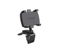 SBS Support Universel Universel pour téléphones Portables, Porte-téléphone de Voiture pour Tableau de Bord, Pare-Soleil et rétroviseur, Convient pour Smartphone jusqu'à 7"