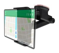 Support Voiture Pare-brise + Tableau de bord pour Smartphone / Tablette Maintien clip ajustable jusqu'à 12.3 Noir Bigben