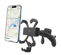 Support smartphone FORCE POWER Pour grille aération gravité Noir recycl
