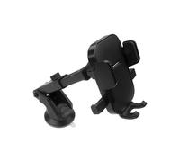 Support Voiture pour Smartphone avec Bras Télescopique Multi-fixation Noir