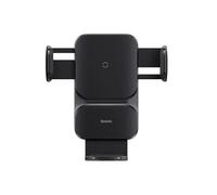 Baseus Support voiture Wisdom – Chargeur QI 15W, alignement auto, aération, Noir CGZX000001