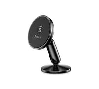 Baseus Support de téléphone Portable magnétique pour Voiture Bullet sur Carte on-Board (SUYZD-01) pour LG G4 Stylus/G Stylo Noir