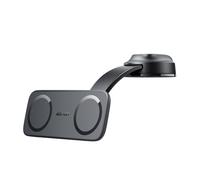 Support Voiture pour Smartphone, Double Plaque Magnétique Orientable 360°